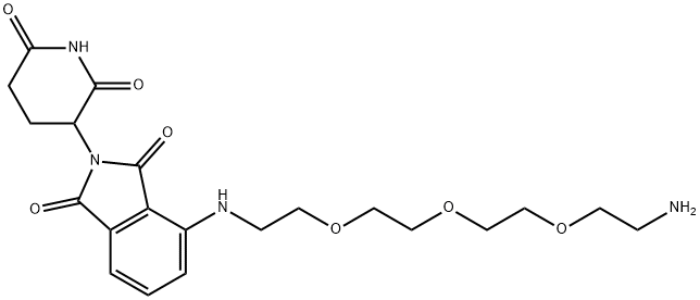 4-((2-(2-(2-(2-氨基乙氧基)乙氧基)乙氧基)乙基)氨基)-2-(2,6-二氧代-哌啶-3-基)异吲哚-1,3-二酮