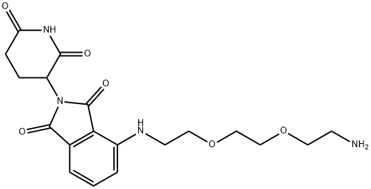 4-((2-(2-(2-氨基乙氧基)乙氧基)乙基)氨基)-2-(2,6-二氧代-哌啶-3-基)异吲哚-1,3-二酮