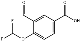 4-(difluoromethoxy)-3-formylbenzoic acid