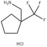 [1-(TRIFLUOROMETHYL)CYCLOPENTYL]METHANAMINE HYDROCHLORIDE