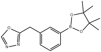 1,3,4-Oxadiazole, 2-[[3-(4,4,5,5-tetramethyl-1,3,2-dioxaborolan-2-yl)phenyl]methyl]-