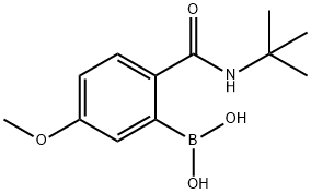 2-(tert-Butylcarbamoyl)-5-methoxyphenylboronic acid