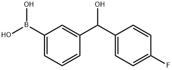 3-[(4-Fluorophenyl)(hydroxy)methyl]phenylboronic acid