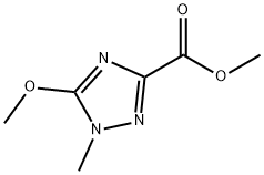 1H-1,2,4-Triazole-3-carboxylic acid, 5-methoxy-1-methyl-, methyl ester