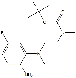 N-[2-[(2-氨基-5-氟苯基)甲基氨基]乙基]-N-甲基氨基甲酸叔丁酯