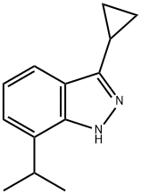 3-cyclopropyl-7-isopropyl-1H-indazole