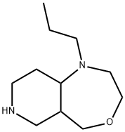 Pyrido[4,3-e][1,4]oxazepine, decahydro-1-propyl-