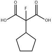 2-环戊基-2-氟丙二酸