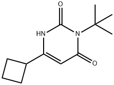 2,4(1H,3H)-Pyrimidinedione, 6-cyclobutyl-3-(1,1-dimethylethyl)-