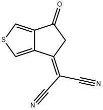 Propanedinitrile, 2-(5,6-dihydro-6-oxo-4H-cyclopenta[c]thien-4-ylidene)-