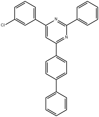 4-([1,1'-biphenyl]-4-yl)-6-(3-chlorophenyl)-2-phenylpyrimidine