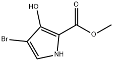 methyl 4-bromo-3-hydroxy-1H-pyrrole-2-carboxylate