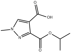 3-(isopropoxycarbonyl)-1-methyl-1H-pyrazole-4-carboxylic acid