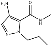 1H-Pyrazole-5-carboxamide, 4-amino-N-methyl-1-propyl-