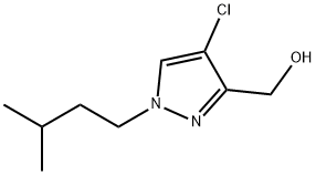 4-chloro-1-(3-methylbutyl)-1H-pyrazol-3-yl]methanol