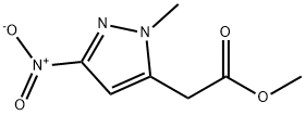 methyl (1-methyl-3-nitro-1H-pyrazol-5-yl)acetate