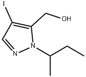 (1-sec-butyl-4-iodo-1H-pyrazol-5-yl)methanol