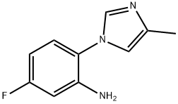 5-fluoro-2-(4-methyl-1H-imidazol-1-yl)aniline