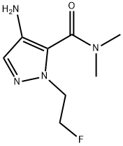 1H-Pyrazole-5-carboxamide, 4-amino-1-(2-fluoroethyl)-N,N-dimethyl-