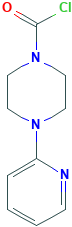 4-PYRIDIN-2-YL-PIPERAZINE-1-CARBONYL CHLORIDE