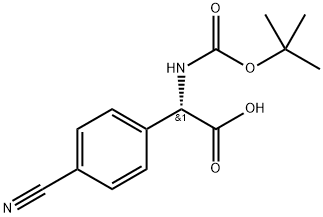 (S)-2-((tert-butoxycarbonyl)amino)-2-(4-cyanophenyl)acetic acid