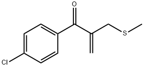 1-对氯苯基-2-甲基硫甲基丙-2-烯-1-酮