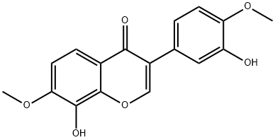 8,3′-Dihydroxy-7,4′-dimethoxyisoflavone