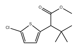 methyl 2-(5-chlorothiophen-2-yl)-3,3-dimethylbutanoate