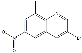 3-溴-6-硝基-8-甲基喹啉