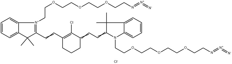 N,N'-bis-(azide-PEG3)-chlorocyclohexenyl Cy7