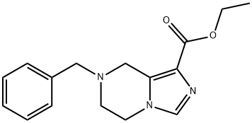 7-Benzyl-5,6,7,8-tetrahydro-imidazo[1,5-a]pyrazine-1-carboxylic acid ethyl ester