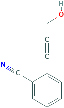 2-(3-HYDROXYPROP-1-YNYL)BENZONITRILE