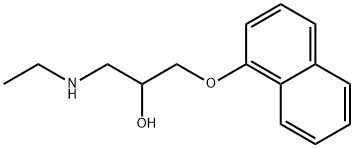2-Propanol, 1-(ethylamino)-3-(1-naphthalenyloxy)-