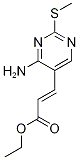 (E)-ethyl 3-(4-aMino-2-(Methylthio)pyriMidin-5-yl)acrylate