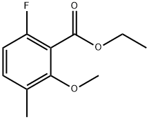 Benzoic acid, 6-fluoro-2-methoxy-3-methyl-, ethyl ester