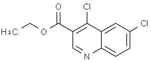 乙基 4,6-二氯喹啉-3-羧酸酯