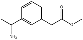 Benzeneacetic acid, 3-(1-aminoethyl)-, methyl ester