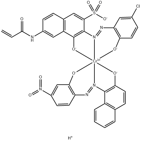 dihydrogen [3-[(5-chloro-2-hydroxyphenyl)azo]-4-hydroxy-6-[(1-oxoallyl)amino]naphthalene-2-sulphonato(3-)][1-[(2-hydroxy-4-nitrophenyl)azo]-2-naphtholato(2-)]chromate(2-)