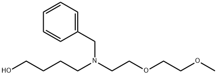 4-(benzyl(2-(2-methoxyethoxy)ethyl)amino)butan-1-ol