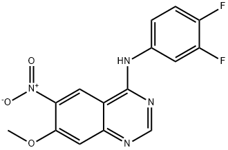 N-(3,4-Difluorophenyl)-7-methoxy-6-nitroquinazolin-4-amine (Dacomitinib Impurity)