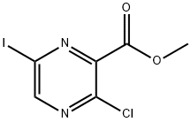 3-Chloro-6-iodo-pyrazine-2-carboxylic acid methyl ester