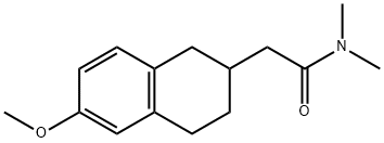 2-(6-methoxy-1,2,3,4-tetrahydronaphthalen-2-yl)-N,N-dimethylacetamide