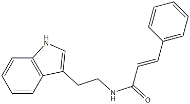 trans-N-[2-(3-Indolyl)ethyl]cinnamamide