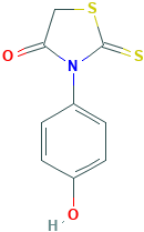 3-(4-hydroxyphenyl)-2-sulfanylidene-thiazolidin-4-one