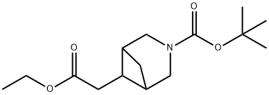 3-Azabicyclo[3.1.1]heptane-6-acetic acid, 3-[(1,1-dimethylethoxy)carbonyl]-, ethyl ester