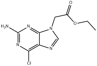 Ethyl 2-(2-amino-6-chloro-9H-purin-9-yl)acetate