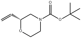 4-Morpholinecarboxylic acid, 2-ethenyl-, 1,1-dimethylethyl ester, (2R)-