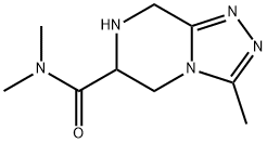 N,N,3-trimethyl-5H,6H,7H,8H-[1,2,4]triazolo[4,3-a]pyrazine-6-carboxamide