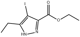 1H-Pyrazole-3-carboxylic acid, 5-ethyl-4-iodo-, ethyl ester