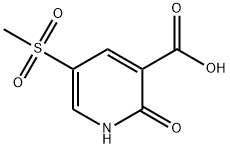 5-methanesulfonyl-2-oxo-1,2-dihydropyridine-3-ca rboxylic acid